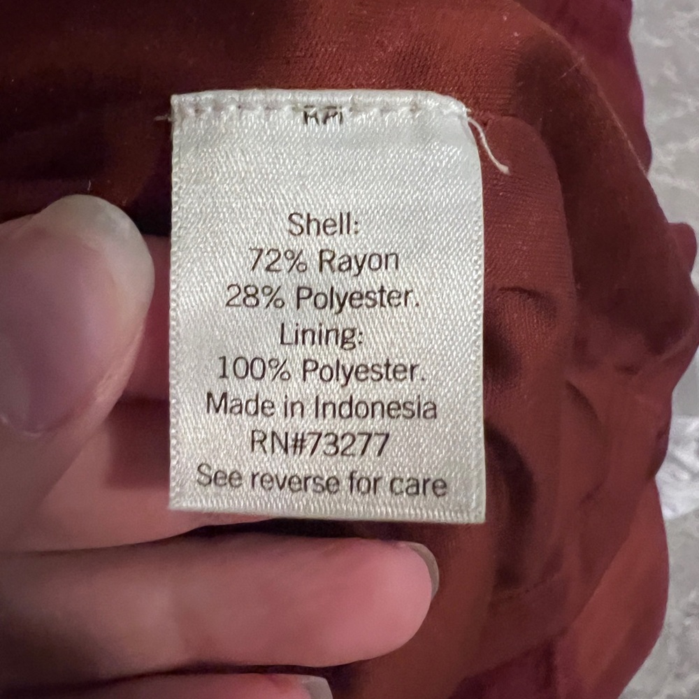 Nine West Rust or Terracotta Maxi Dress - Picture 4 of 5